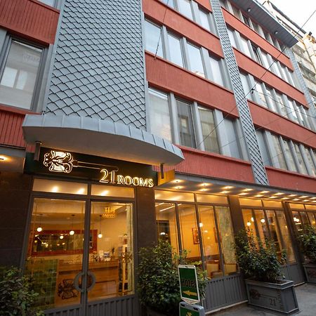 21 Rooms Hotel Istanbul Bagian luar foto