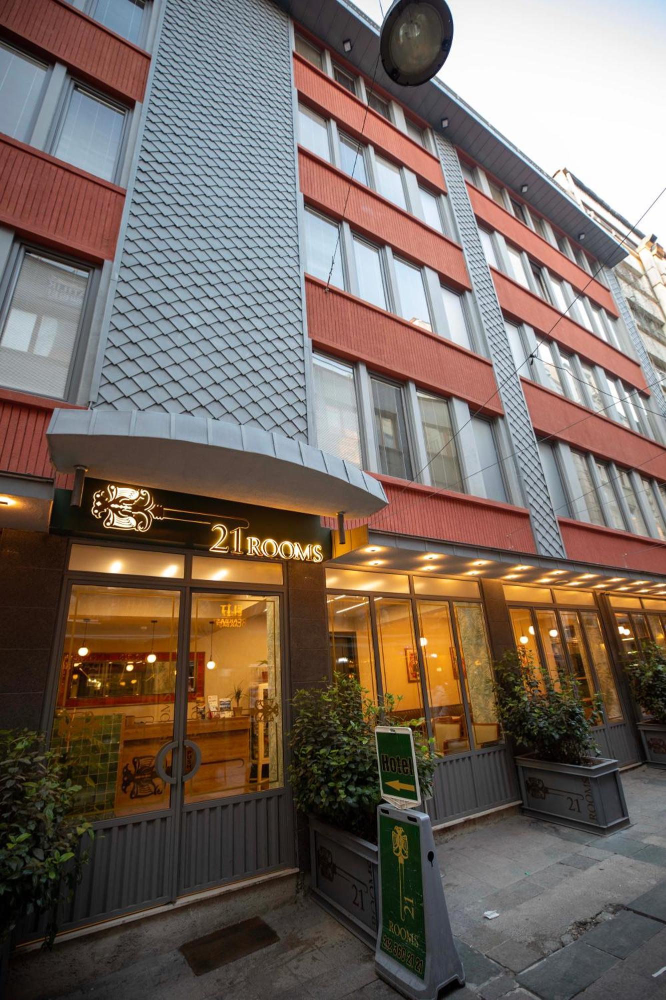 21 Rooms Hotel Istanbul Bagian luar foto