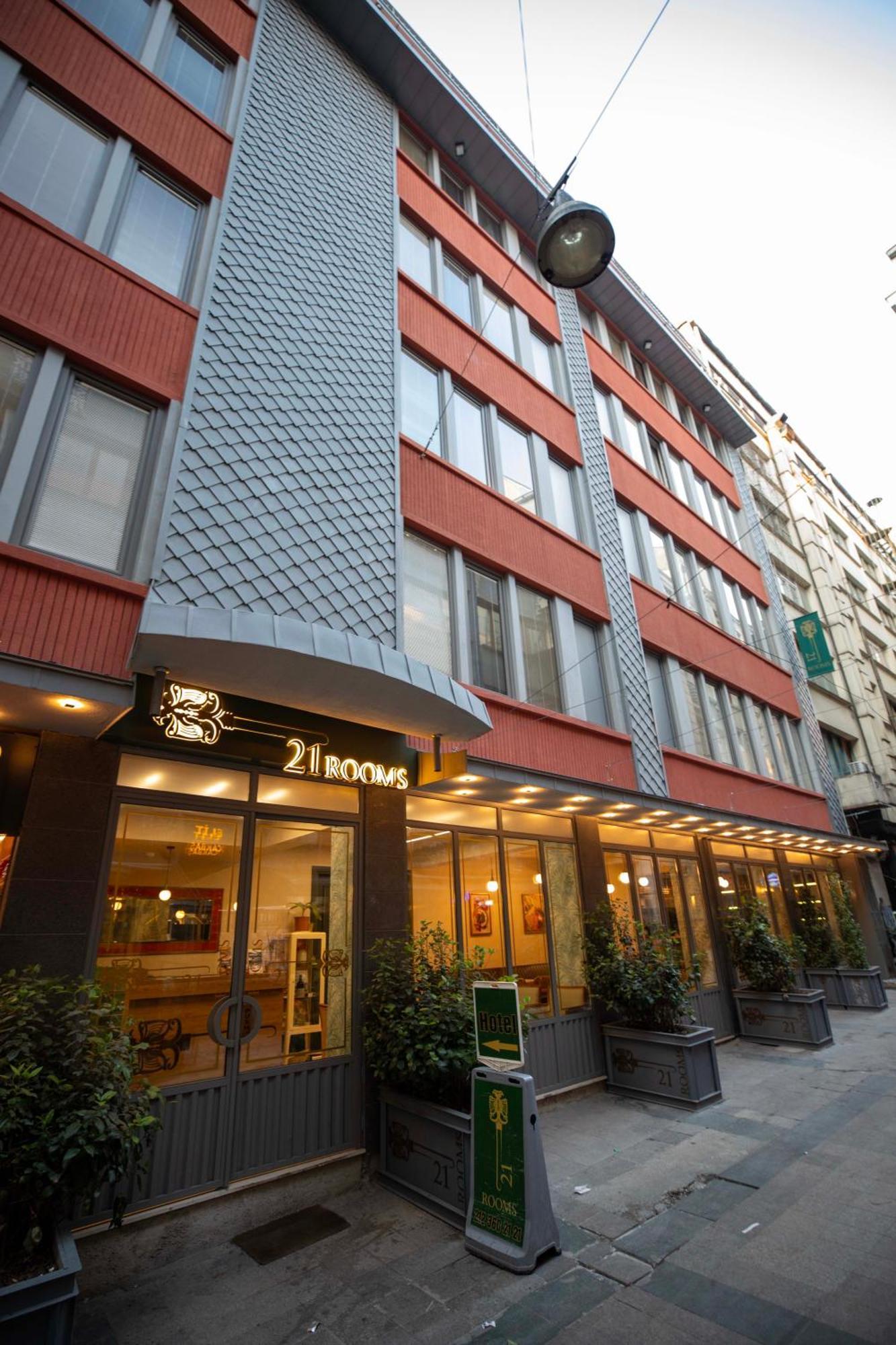 21 Rooms Hotel Istanbul Bagian luar foto